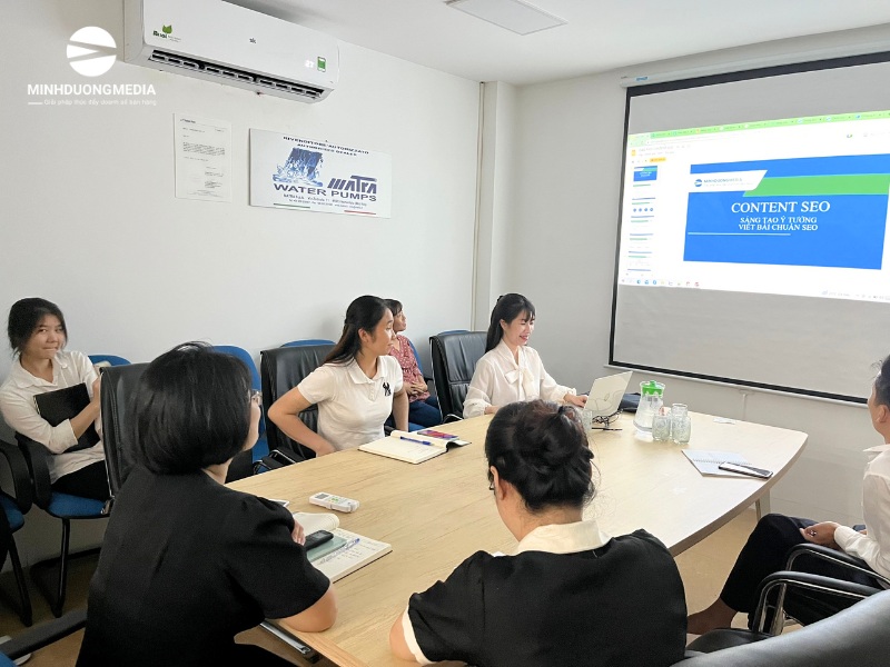 Đào tạo marketing tại công ty Tsurumi