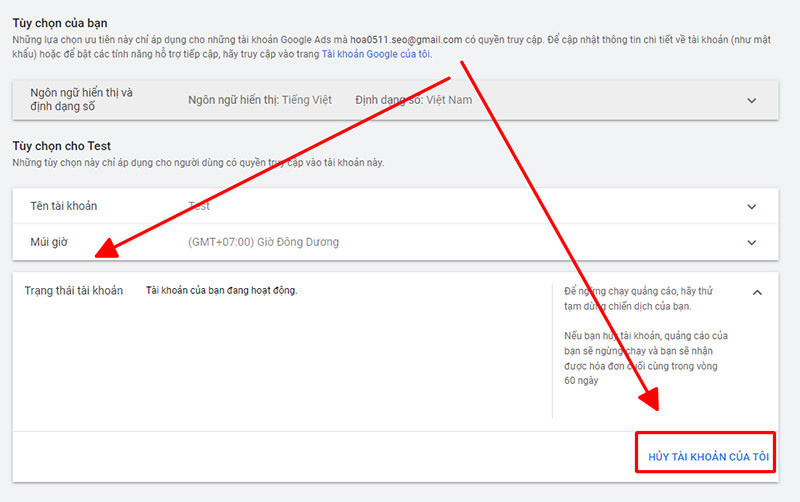 Hủy tài khoản google ads - Ảnh 3