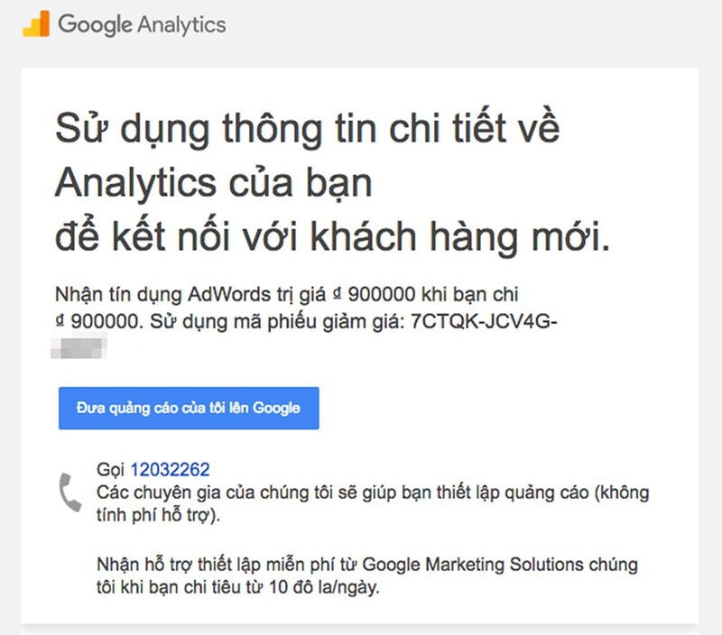 Mã khuyến mãi google ads - Ảnh 6 Mã khuyến mãi google ads - Ảnh 6