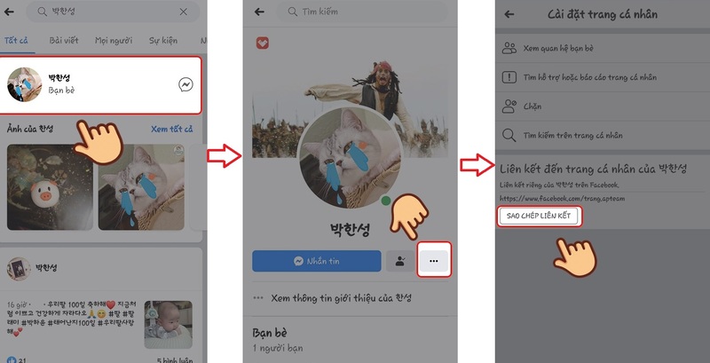 cách lấy link facebook - ảnh 6 cách lấy link facebook - ảnh 6