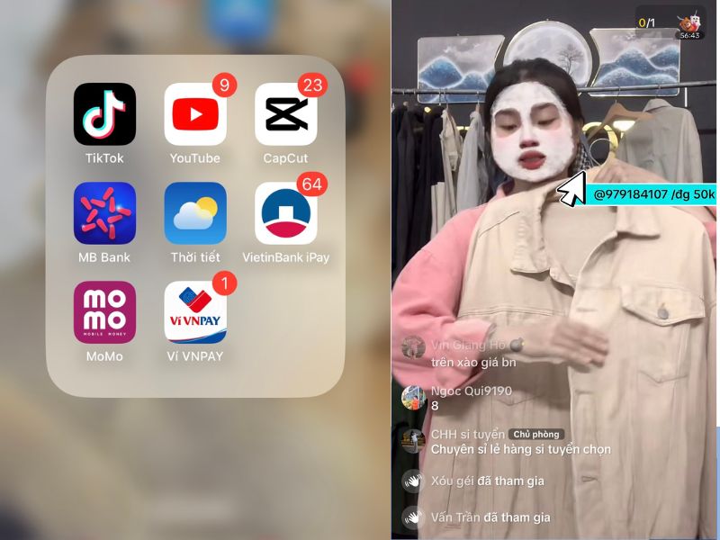 Cách xem lại Live trên Tiktok của người khác đơn giản